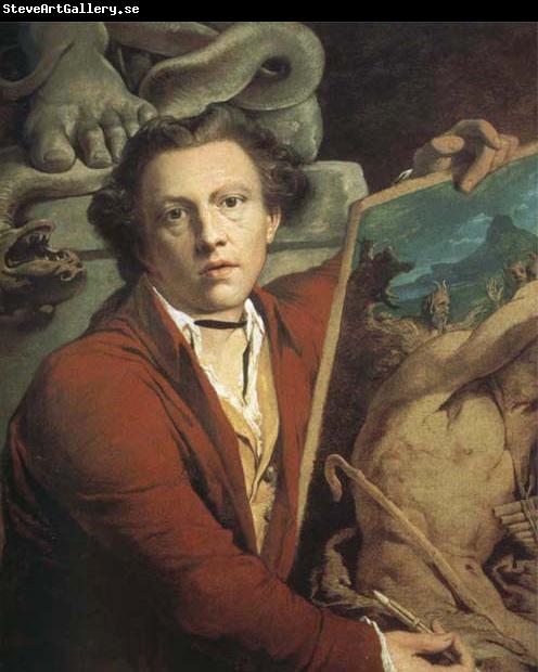 James Barry Self-Portrait as Timanthes